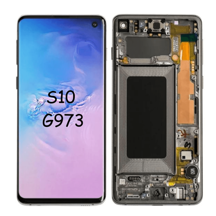 OEM AMOLED LCD Screen & Digitizer with Frame for Samsung Galaxy S10 4G (BLACK) - Best Cell Phone Parts Distributor in Canada, Parts Source OEM AMOLED LCD Screen & Digitizer with Frame for Samsung Galaxy S10 4G (BLACK) - Best Cell Phone Parts Distributor in Canada, Parts Source